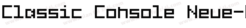 Classic Console Neue字体转换